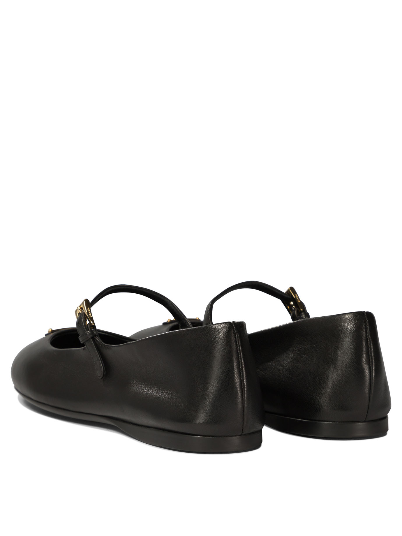 PRADA Black   Nappa ballet flats